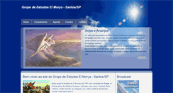Desktop Screenshot of elmorya.org.br